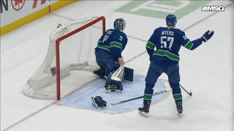 BradyTrett giphyupload vancouver canucks tyler myers GIF