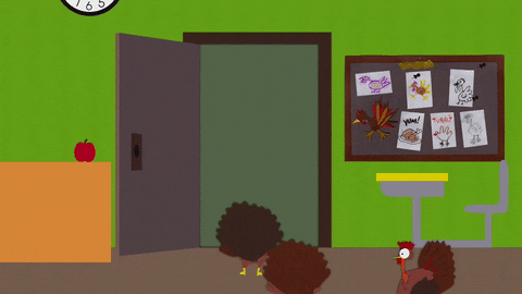 Clock Turkeys GIF by South Park