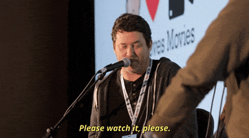 Please Watch It Doug Benson GIF by Now Hear This podcast Festival