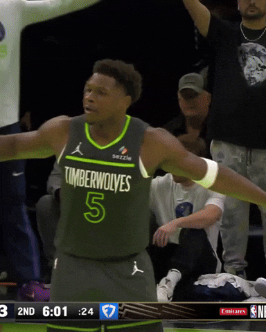 Nba Team GIF by Minnesota Timberwolves