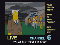 Episode 8 News GIF by The Simpsons