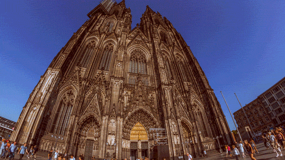 cologne cathedral GIF
