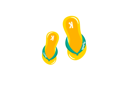 Tong Kayamba Sticker by KAYAMBA, FRUIT FRESH & FUN !