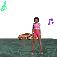 Dance Kiss Sticker by Robodrone