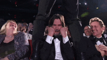 Keanu Reeves Just In Time GIF by Tony Awards