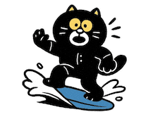 Summer Surf Sticker