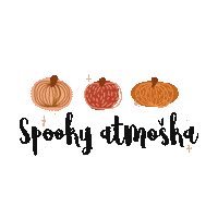 Orange Pumpkins Sticker