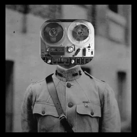 Black And White Art GIF