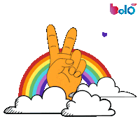 Rainbow Gay Sticker by BOLO LIVE