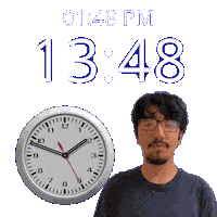 1 Pm Sticker