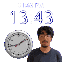 1 Pm Sticker