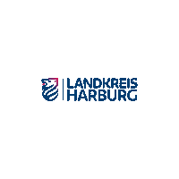 landkreis_harburg heart logo germany lion Sticker