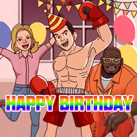Happy Birthday To You GIF by Boxing Star