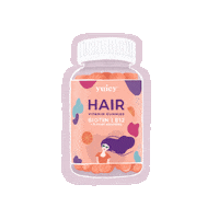 getyuicy hair gummy gummies vitamin gummies Sticker