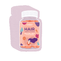 getyuicy hair gummy gummies vitamin gummies Sticker