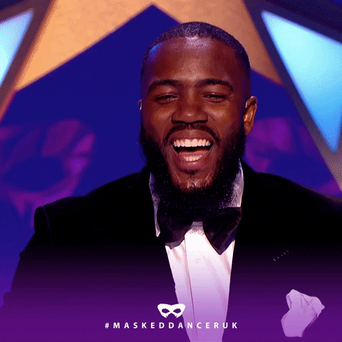 Laugh Dancing GIF by The Masked Singer UK & The Masked Dancer UK