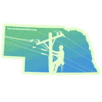 Lincoln Nebraska Sticker by tallmanequipment