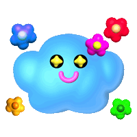 Happy 3D Sticker