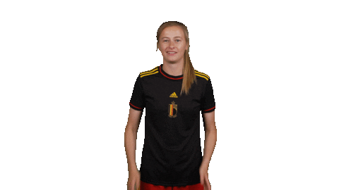 Celebrating Lets Go Sticker by Royal Belgian FA