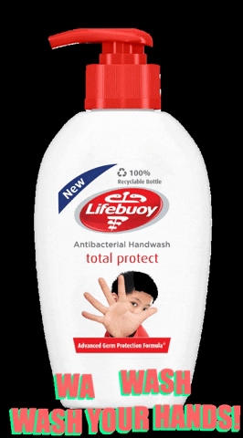 Wash Handwash GIF by Unilever Singapore