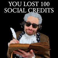 Bad Samaritan Social Credit GIF