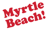 surfsidebeachco myrtle beach myrtle sbco Sticker