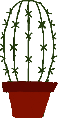 Cactus Sticker