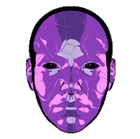 Tulumcryptofest loop nft head tulum Sticker