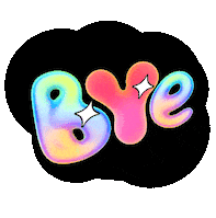 Bye Bye Goodbye Sticker by Baruch Geuze