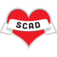 scad bound Sticker by SCAD