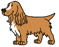 Cocker Spaniel Dog Sticker