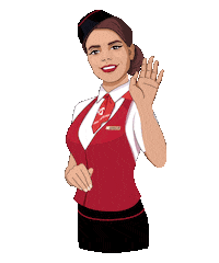 uralairlines travel sky plane air Sticker