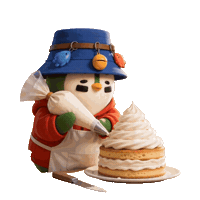 Baking Cake Decorating Sticker by ZaddyFi
