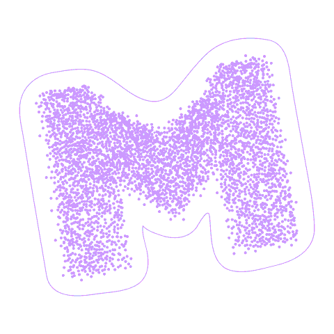 M Sticker by seoulillustrationfair