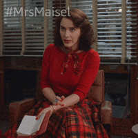 Rachel Brosnahan Prime Video GIF by The Marvelous Mrs. Maisel
