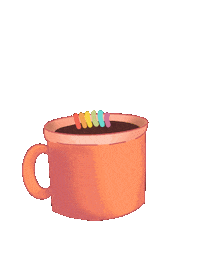 Good Morning Coffee Sticker