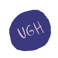 Ugh Sticker