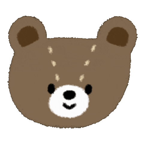 Happy Bear Sticker