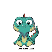Frog Dinosaur Sticker by VeeFriends