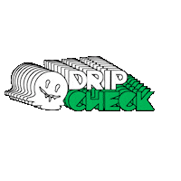 dripcheck drip phone cases drip check drip check club Sticker