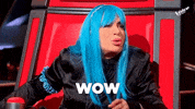 The Voice Senior Wow GIF by The Voice of Italy