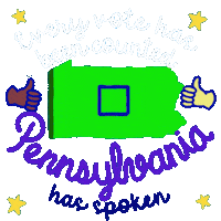 Joe Biden Thumbs Up Sticker by Creative Courage