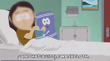 girl hospital bed GIF by South Park 