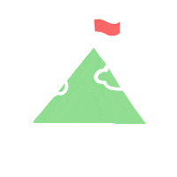 fripkorea hiking 등산 frip 프립 Sticker