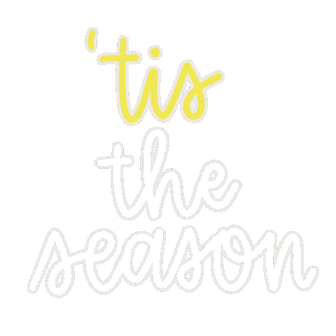 Tis The Season Holiday Sticker
