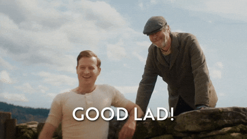 Go On Yes GIF by All Creatures Great And Small