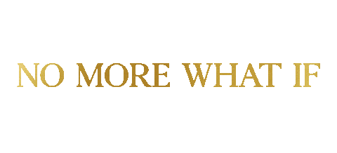No More What If Sticker by Harper Starling