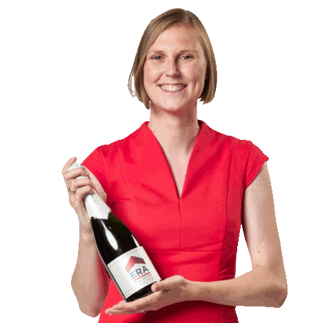 Real Estate Champagne Sticker by ERA Becue