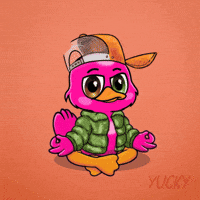 Breathe Take It Easy GIF by Yucky Ducks