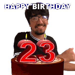 23Rd Birthday Sticker